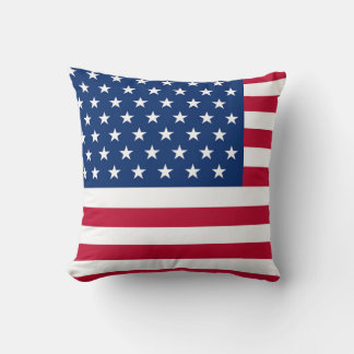 USA Flag Throw Pillow – Patriotic American Home de