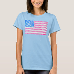USA Flag Tie-Dye T-Shirt
