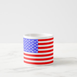 USA Flag Totally Printed Espresso Cup
