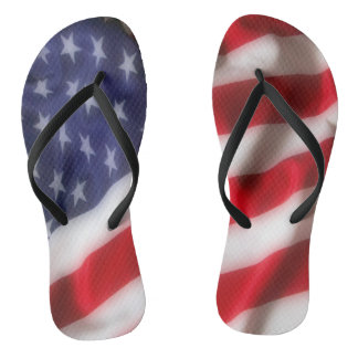 USA Flag, United States Flag, USA, United States, Jandals