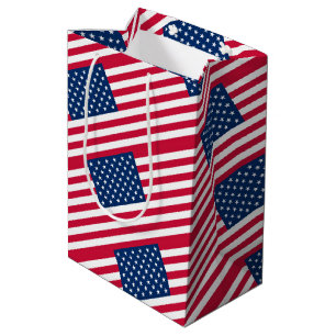 USA Flag - United States of America - Medium Gift Bag