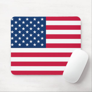 USA Flag - United States of America - Patriotic Mouse Pad