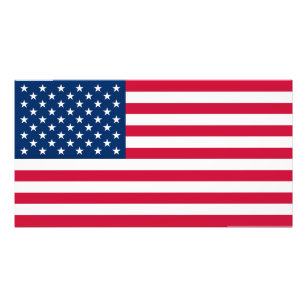 USA Flag - United States of America - Patriotic Photo Print
