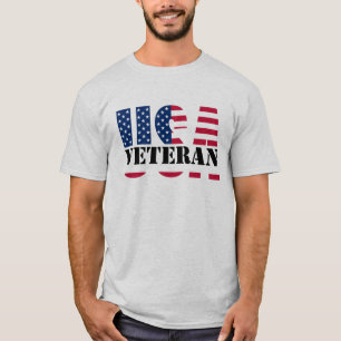 USA Flag Veteran TShirt