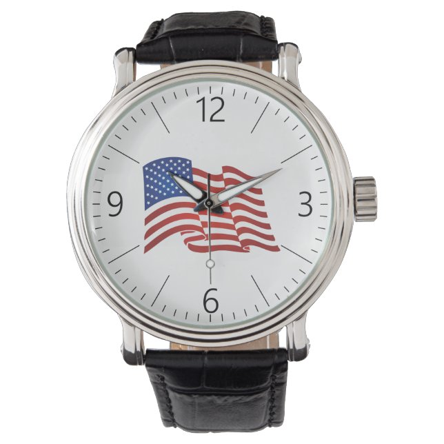 USA flag Watch (Front)