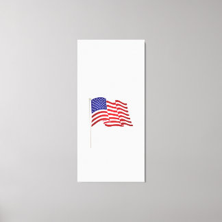 USA-Flag | Zazzle_Growshop. Canvas Print