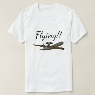 USA Flight Map Design – American Air Travel Route T-Shirt