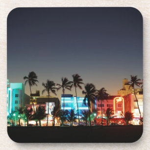 USA, Florida, Miami Beach, Ocean Drive, Art Deco Coaster