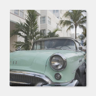 USA, Florida, Miami Beach: South Beach, 1956 3 Magnet