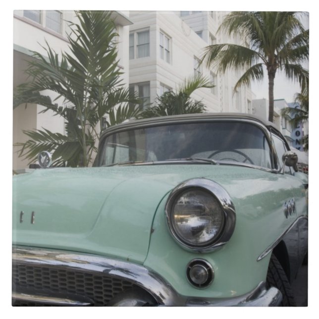USA, Florida, Miami Beach: South Beach, 1956 3 Tile (Front)