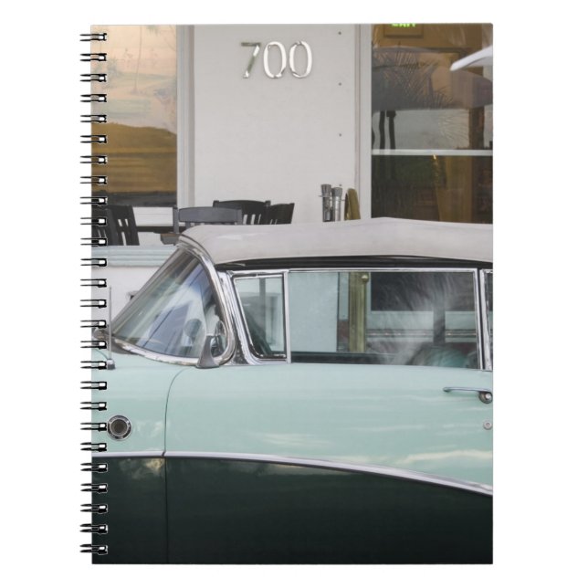 USA, Florida, Miami Beach: South Beach, 1956 Spiral Notebook (Front)