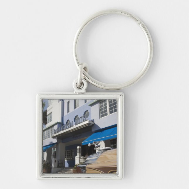USA, Florida, Miami Beach: South Beach, Art Deco Key Ring (Front)