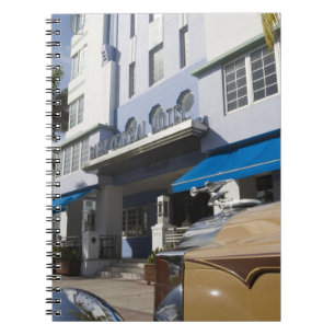 USA, Florida, Miami Beach: South Beach, Art Deco Notebook