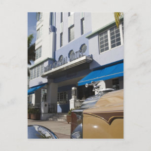 USA, Florida, Miami Beach: South Beach, Art Deco Postcard