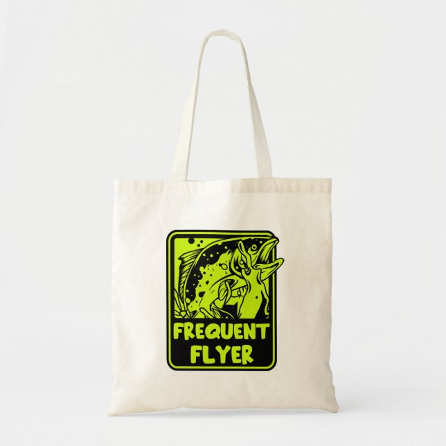 USA Fly Fishing Tote Bag (Front)
