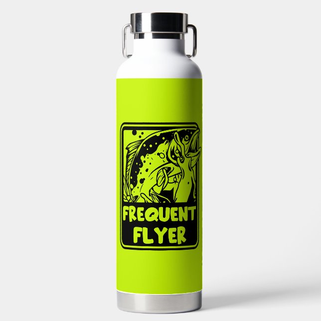 USA Fly Fishing Water Bottle (Front)