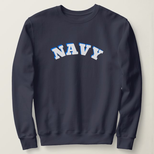 USA Fly Navy Sweatshirt (Design Front)