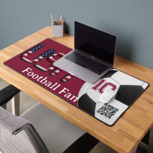 USA Football Fan: Achempong 2026 World Cup Custom  Desk Mat