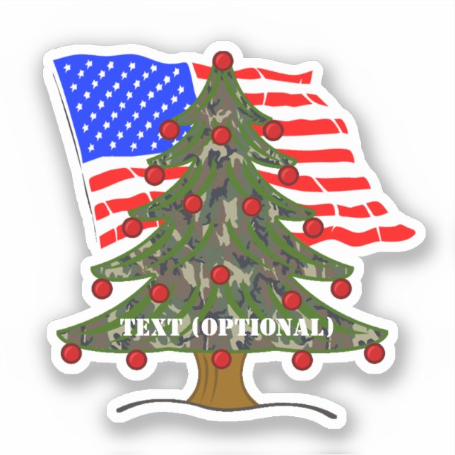 USA Forest Camouflage Christmas (Front)