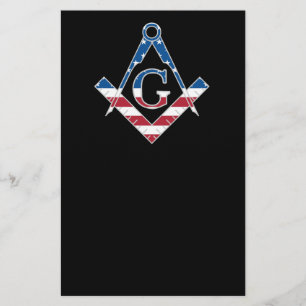 USA Freemasonic symbol Flyer