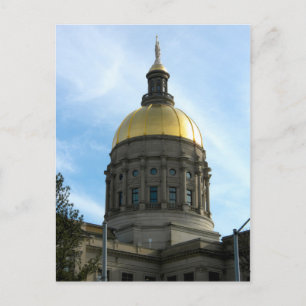 USA - Georgia - Atlanta - The State Capitol Postcard