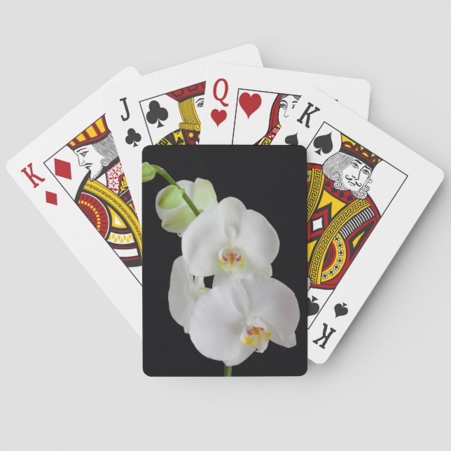 USA, Georgia, Savannah, Cluster Of Orchids Playing Cards (Back)