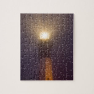 USA; Georgia; Savannah.  Tybee Island Lighthouse Jigsaw Puzzle