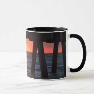 USA, Georgia, Tybee Island, Tybee Pier Mug