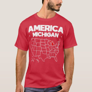 USA gift Michigan State T-Shirt