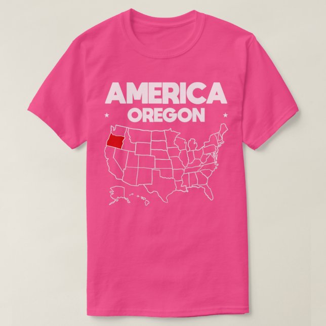USA gift Oregon State T-Shirt (Design Front)