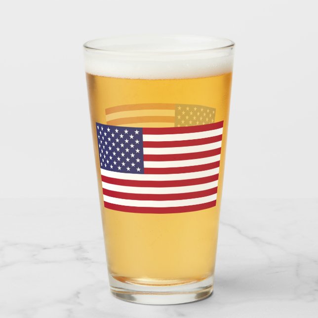 USA GLASS (Front Filled)