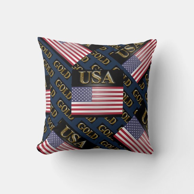 USA  GOLD       CUSHION (Front)