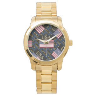 USA GOLD WATCH