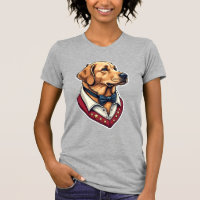 USA Golden Retriever Vintage Patriotic Dog Shirt