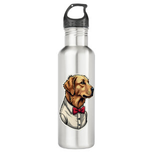 USA Golden Retriever Vintage Patriotic Dog Shirt 4 710 Ml Water Bottle