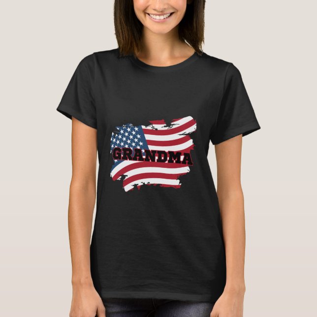 USA Grandma T-Shirt (Front)