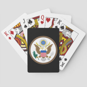 usa great seal playing cards