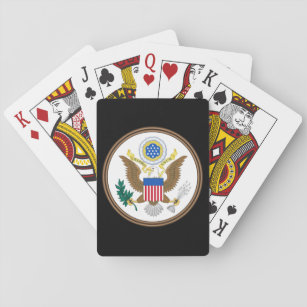 usa great seal playing cards