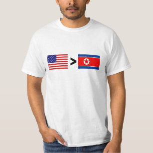 USA GREATER THAN NORTH KOREA T Shirt