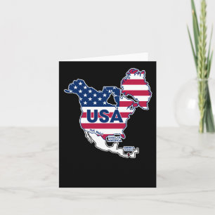 Usa = Greenland + Canada + Gulf + Canal Card