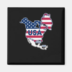 Usa = Greenland + Canada + Gulf + Canal  Magnet