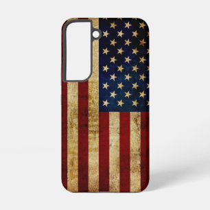 USA / Grunged flag Samsung Galaxy Case