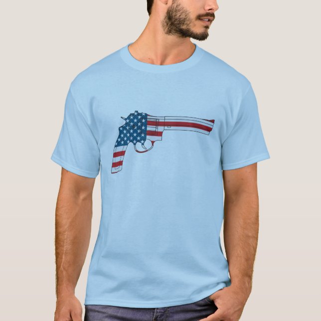 USA Gun T-Shirt (Front)