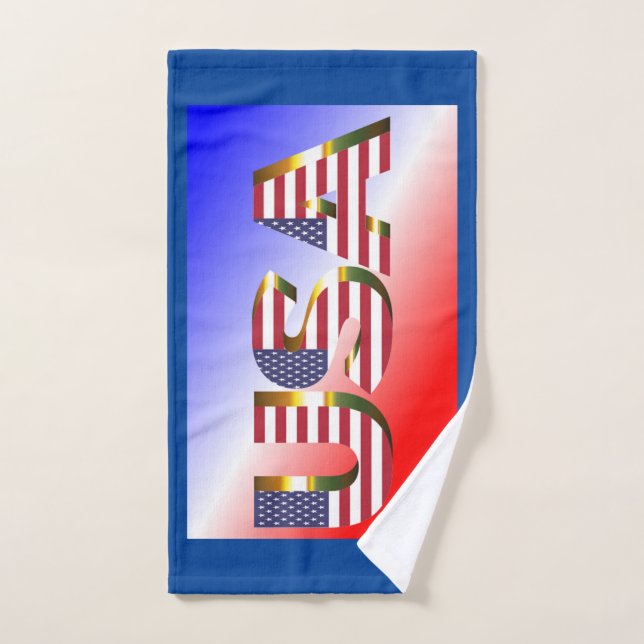 USA HAND TOWEL (Hand Towel)