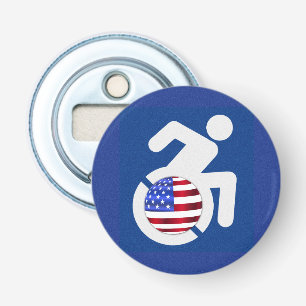 USA Handicapped Bottle Opener
