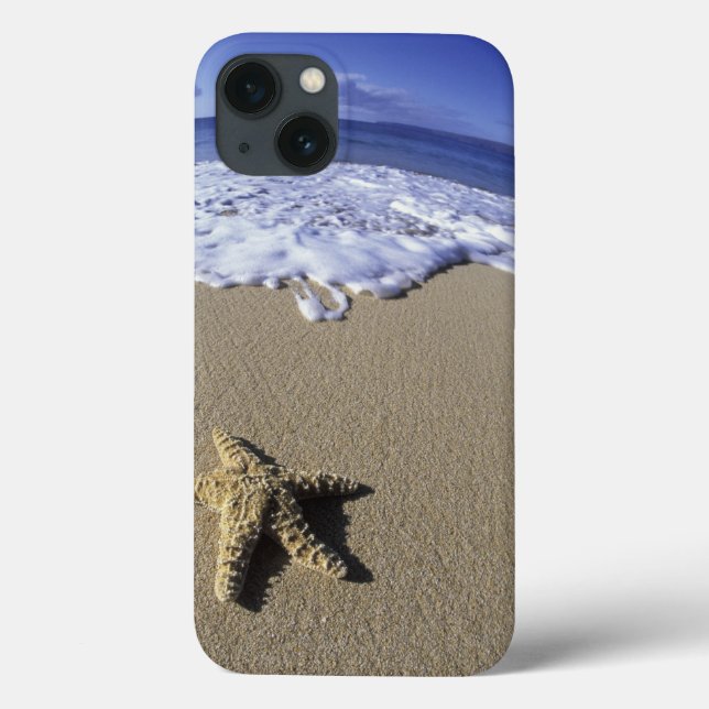USA, Hawaii, Maui, Makena Beach, Starfish and Case-Mate iPhone Case (Back)