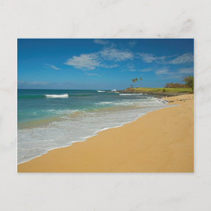 USA, Hawaii, Molokai Island, Three Mile Beach Postcard