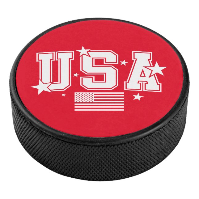 USA Hockey Puck (3/4)
