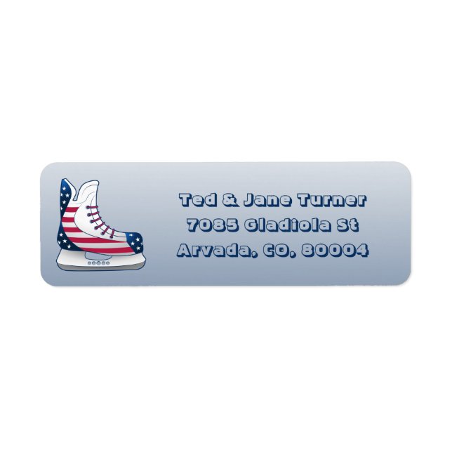 USA Hockey Skates (Front)