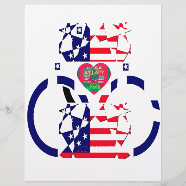 USA Hope Beautiful Amazing National Flag Design Ar (Front)